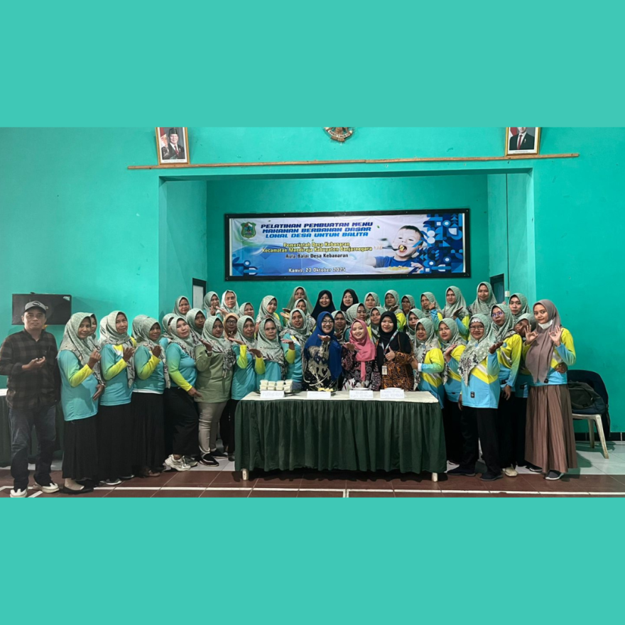 Pelatihan Kader Posyandu:Peningkatan Pengetahuan Melalui Pembuatan Menu Makanan Berbahan Dasar Lokal